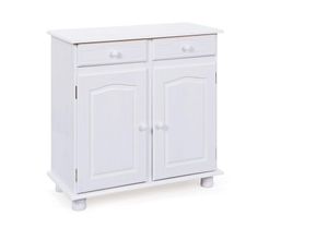 7435110984965 - Ebuy24 - Lovo Sideboard 2 Schubladen 2 Türen weiss - Weiß