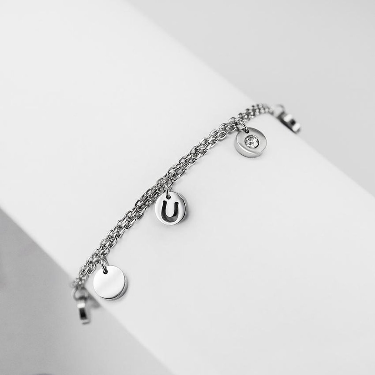 7436957829846 - Armband mit personalisierten Charms Frau Ponytail & Co