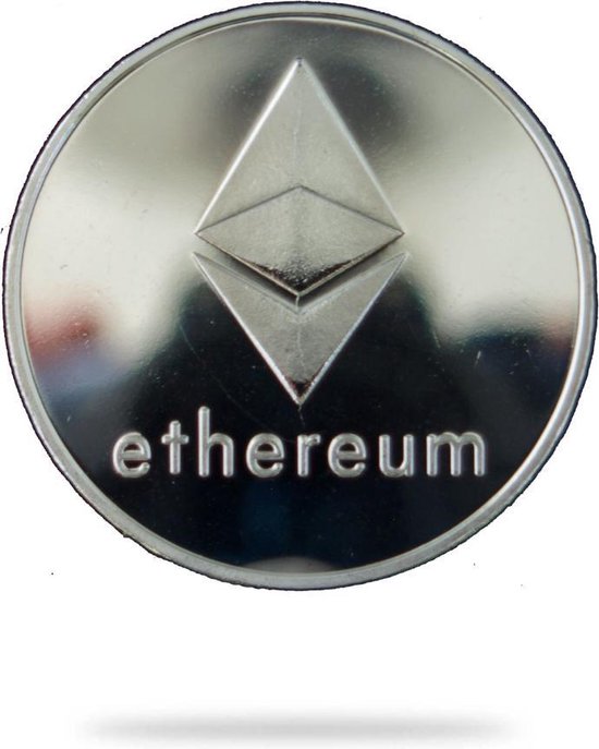 7439627466464 - Ethereum-Münze Silber - Kryptowährung - physische Währung