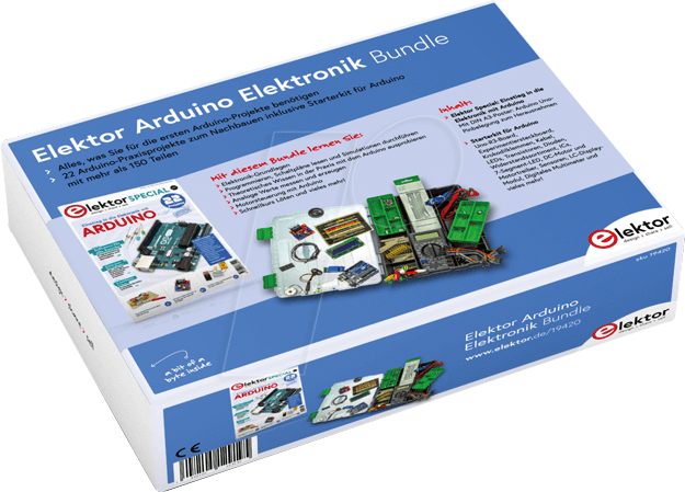 7442105129195 - ELEKTOR 19420 - Elektor Arduino Elektronik Bundle (DE) 7442105129195 - ELEKTOR 19420 - Elektor Arduino Elektronik Bundle (DE)