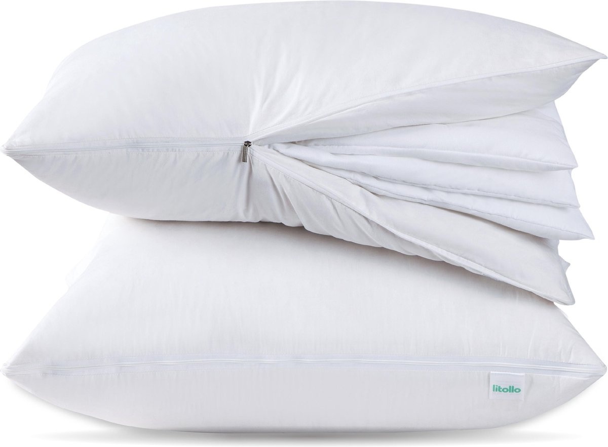 7442144890872 - Litollo® Pillow - Schlafzimmerkissen - Nackenkissen - Kissen - Daunenkissen - Ergonomisch