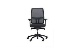 7442909335389 - euroseats Bürostuhl Torino Netzstoff Schwarz