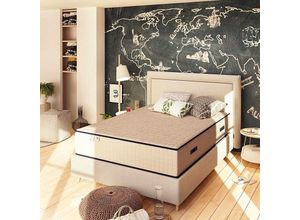 7443551974988 - Memory Schaummatratze - Höhe 30 cm - Ergonomisch - 4cm Memory - Anatomisch - Buon Risveglio Größe 80x200 cm - Baldiflex