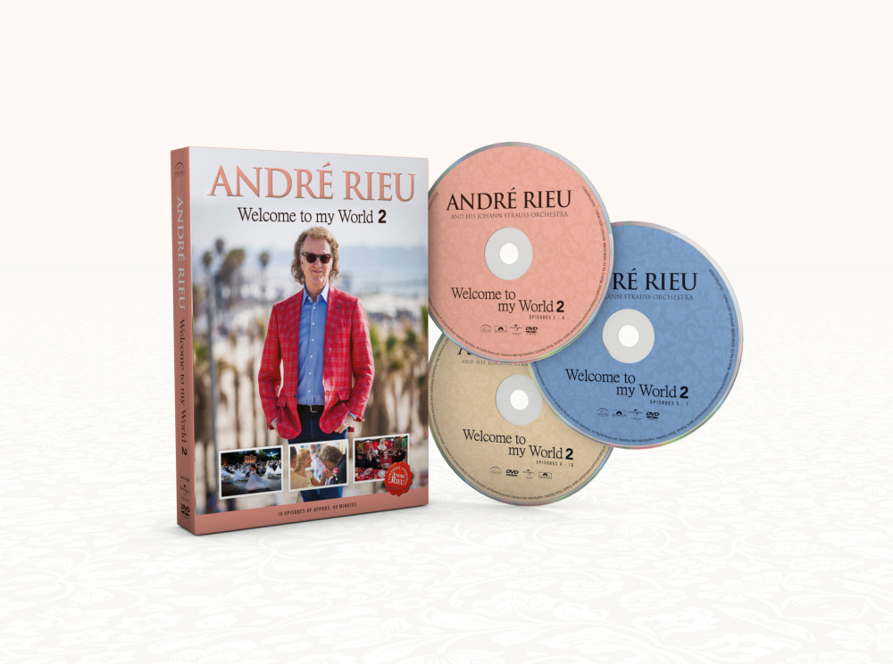 7444754878806 - Welcome To My World 2 (3 DVDs) - Andre Rieu (DVD)