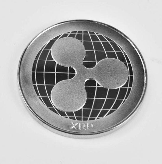 7446038163196 - XRP Ripple-Münze Silber | Mit Plastikhülle