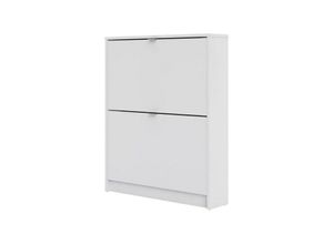 7448127051001 - Ebuy24 - Shane Schuhschrank 2 Klapptüren 1R weiss - Weiß