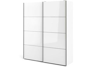 7448130067013 - Ebuy24 - Veto Kleiderschrank b 2 türig H220 cm x B182 weiss hochglanz weiss