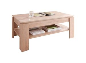 7448134459425 - Ebuy24 - Aboma Couchtisch mit 1 Ablage helles Eichendekor