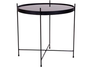 7448135164168 - Ebuy24 - Verle Couchtisch schwarz Stahl Glas - Schwarz