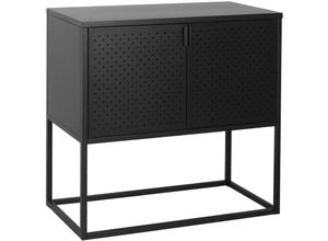 7448141023060 - Ebuy24 - News Sideboard mit 2 Türen schwarz - Schwarz