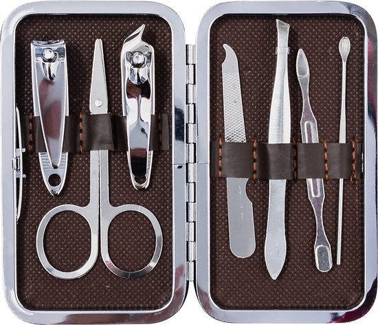 7448150646618 - Luxus-Maniküre-Set - Pediküre- und Maniküre-Set - Mit Etui 7448150646618 - Luxus-Maniküre-Set - Pediküre- und Maniküre-Set - Mit Etui