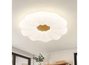 7526920800436 - Led Deckenleuchte Kinderzimmer Deckenlampe - Küchenlampe Rund Schlafzimmerlampe 15W mit Sternenhimmel Design Modern Flurlampe Neturalweiß für