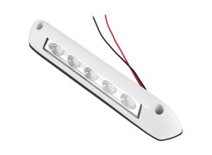 7547511250300 - 12V 24V rv led Licht Universal 8W Wasserdichte Markise Veranda Lampe Bar Wohnmobil Außenbeleuchtung