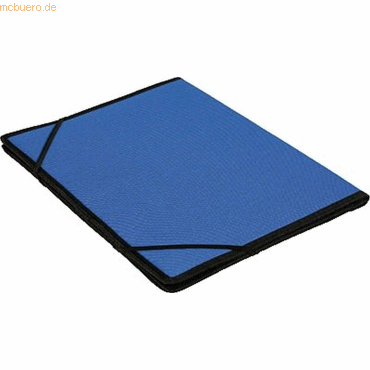 7610259041070 - Dokumentenmappe Soft Touch A4 Nylon 65mm royalblau schwarz 7610259041070 - Dokumentenmappe Soft Touch A4 Nylon 65mm royalblau schwarz