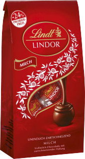 7610400090742 - Lindor Kugel Milch 137g