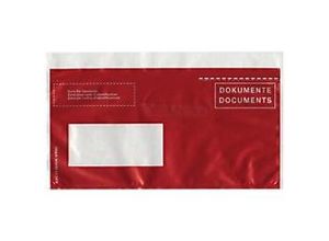 7610425887099 - Dokumententaschen Quick Vitro Fenster Links DIN C5 6 245 x 12 cm 250 Stück