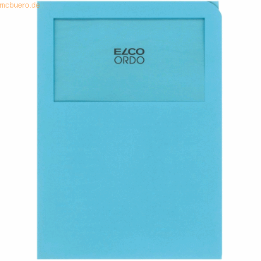 7610425984101 - Organisationsmappe Ordo classico Papier A4 220x310 mm blau VE=100