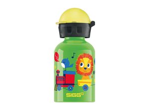 7610465862384 - SIGG Alu-Trinkflasche Jungle Train 300 ml KBT Drehverschluss hellgrün