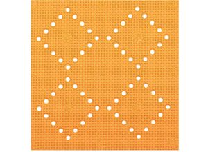 7610583133786 - Spirella - Alaska -Kollektion Duschmatte 91 x 36 pvc Orange