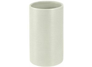 7610583185136 - Spirella - Tube Ribbed Zahnputzbecher Grau