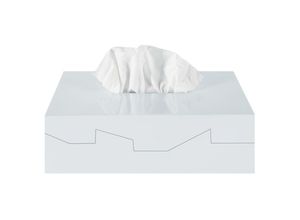 7610583198525 - Spirella - Silhouette Tissue-Box aus abs in weiß 248 x 128 x 8 cm