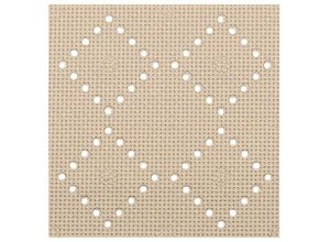 7610583705327 - Duschmatte Badematte Badewannenmatte Badewanneneinlage antibakteriell rutschfest mit Saugnäpfen - Alaska Bahama Beige - ca 36 x 91 cm - Spirella