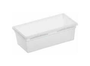 7610859058331 - Rotho BASIC Schubladen-Ordnungssystem transparent Schubladen-Ordnungssystem aus Kunststoff  Maße 150 x 80 x 50 mm