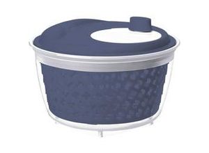 7610859240736 - Salatschleuder fresh 45l l iris blau Küchenhelfer - Rotho