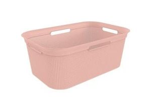 7610859243157 - Wäschekorb Brisen 41 l linnea pink Wäschekörbe - Rotho