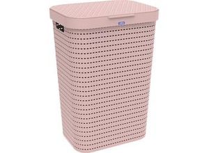 7610859243553 - Wäschesammler Country 55 l linnea pink Wäschebox