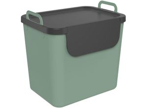 7610859255891 - - jive Stapelbarer Recyclingbehälter 30L Grün