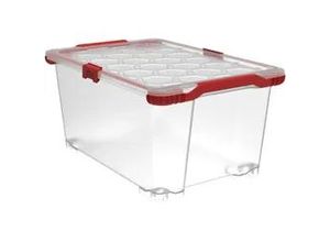 7610859262271 - Aufbewahrungsbox Evo Total inkl Deckel 15 l transparent Stapelbox - Rotho