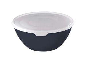 7610859262837 - Schüssel mit Deckel Caruba 3 l midnight blau Frischhaltedose Schale - Rotho