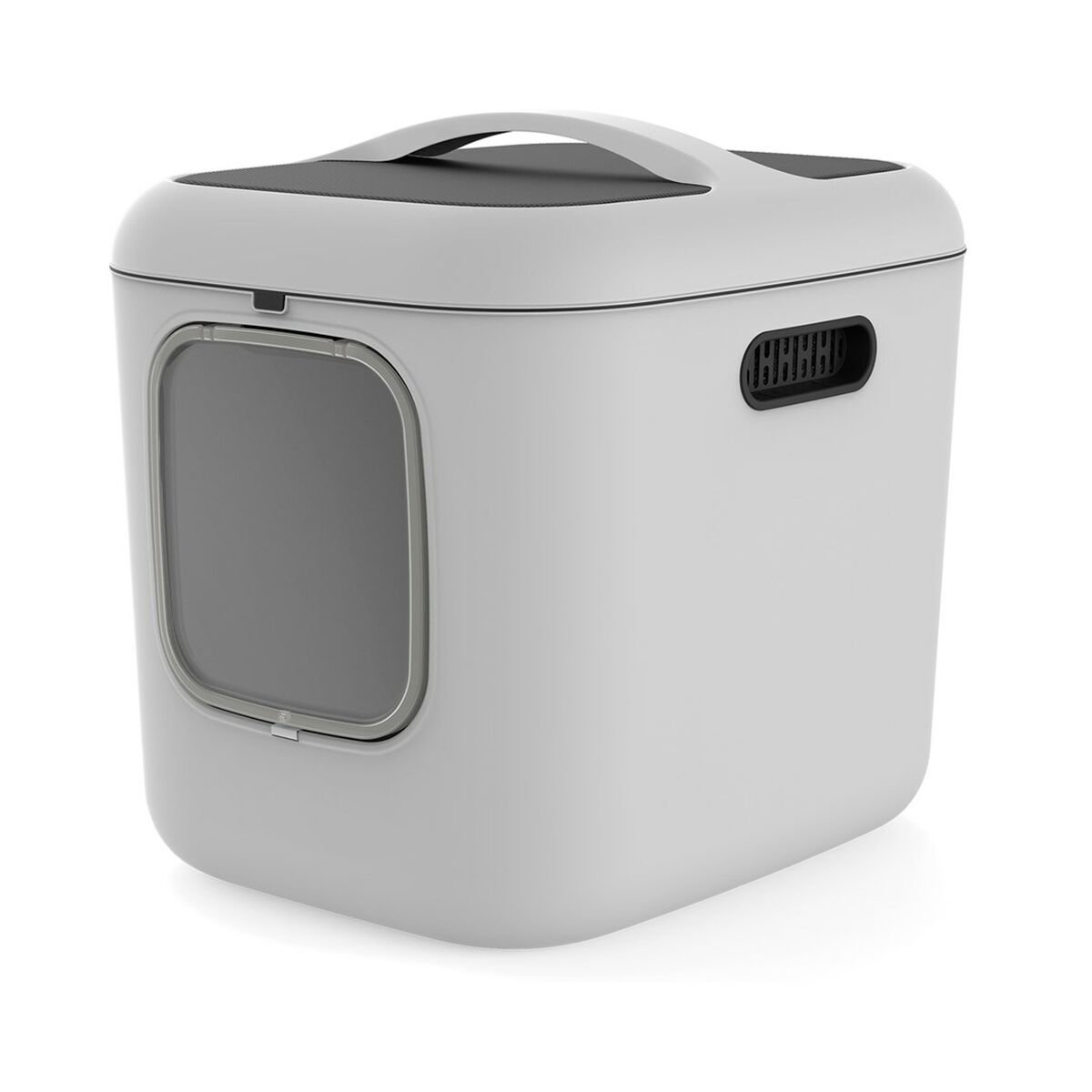 7610859270436 - Katzentoilette Biala XL Weiß Kunststoff
