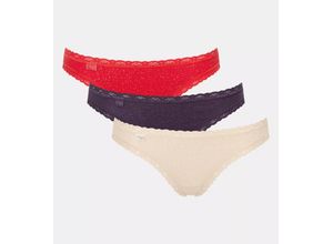 7610875717649 - sloggi - Tanga Slip - Multicolor 42 - sloggi   Weekend - Unterwäsche für Frauen