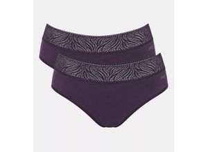 7610875723367 - sloggi - Perioden hipster slip - Eggplant XXS - sloggi Period Pants - Unterwäsche für Frauen