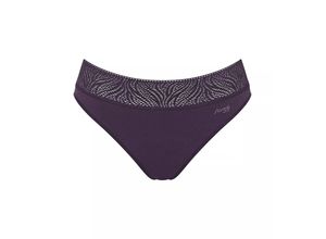 7610875723428 - sloggi - Menstruations Taillenslip - Eggplant XXS - sloggi Period Pants - Unterwäsche für Frauen