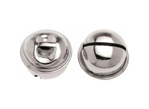 7610877301976 - Glorex Gmbh - Glorex Rollenglöckchen 22 mm silberfarben 6 Stück Bastelmaterial