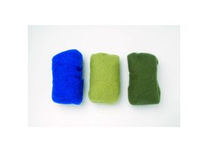 7610877388366 - Glorex Schafwolle hellgrün 30 g Kinderbasteln