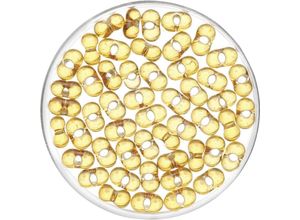 7610877485584 - Glorex Farfalle Silbereinzug 65 mm 17 g braun Schmuckbasteln