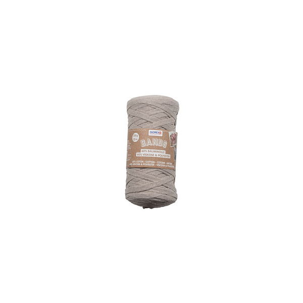 7610877564999 - Makramee Garn taupe Bands 7610877564999 GLOREX