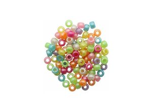 7610877566979 - Glorex Gmbh - Glorex Schmuck Perlen 6x9 mm 25 g pastell Schmuckperlen