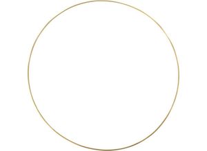 7610877579160 - Glorex Metallring goldfarben 50 cm Farbe goldfarben Bastelmaterial