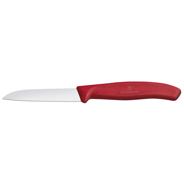 7611160003072 - Küchenmesser 18cm glatt silber rot Stahl Kunststoff 7611160003072 Victorinox