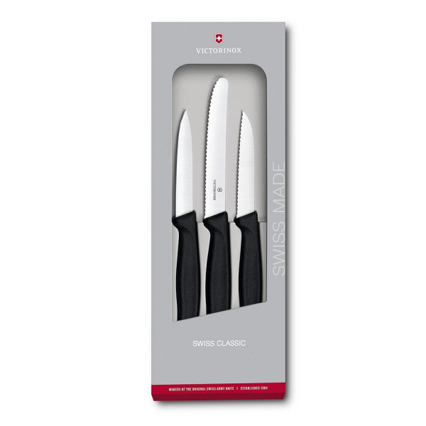 7611160003287 - Swiss Classic Gemüsemesser-Set 3 tlg - Victorinox