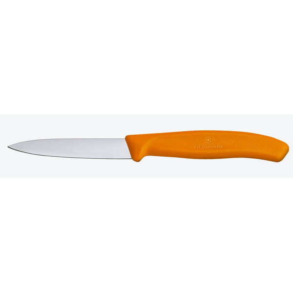 7611160032287 - VICTORINOX Gemüsemesser Swiss Classic silber orange Klinge 80 cm