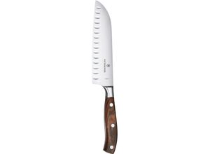 7611160043986 - VICTORINOX Santokumesser Grand Maitre Wood 387x25x97 cm braun