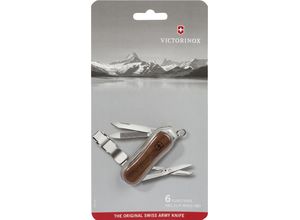 7611160045867 - VICTORINOX Taschenmesser Nail Clip Wood 580 6 Funktionen braun