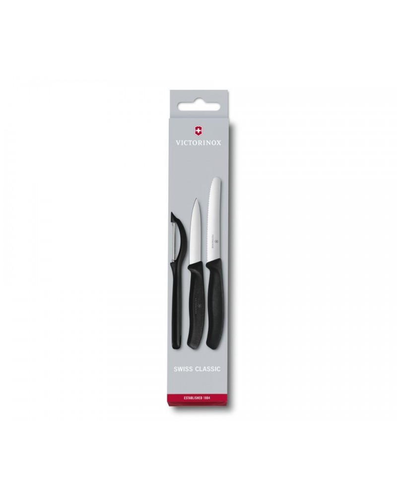 7611160056498 - Messerset  Swiss Classic  Gemüse- Tomatenmesser Schäler 7611160056498 Victorinox