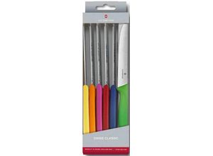 7611160064042 - Messer-Set VICTORINOX SwissClassic Kochmesser-Sets bunt (edelstahlfarben bunt) Küchenmesser-Sets EdelstahlPolypropylen